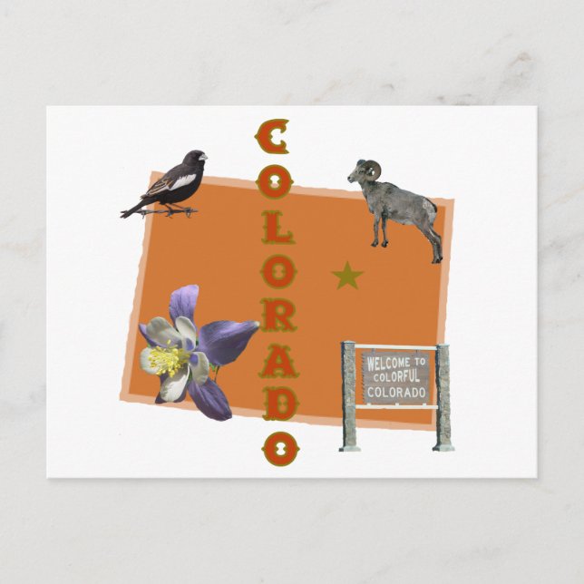 Carte Postale Colorado (Devant)