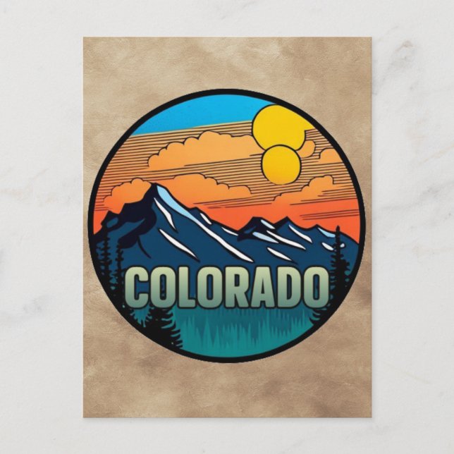 Carte Postale Colorado (Devant)