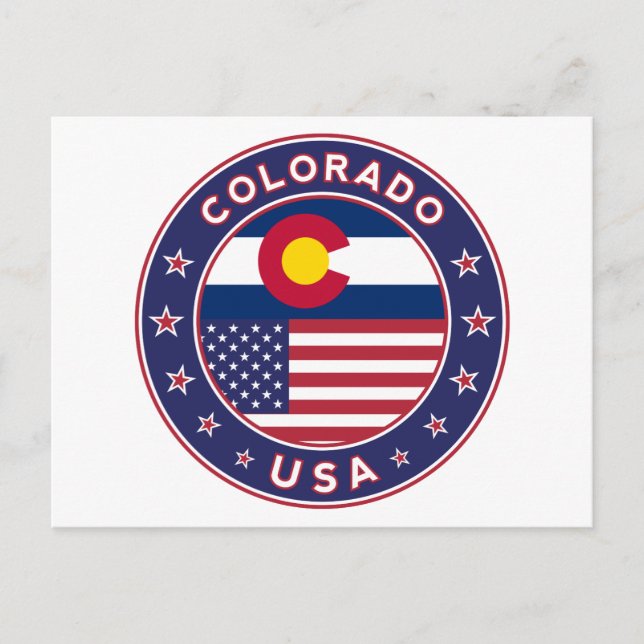 Carte Postale Colorado (Devant)