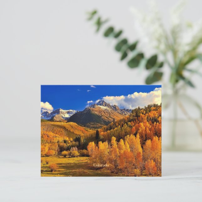 Carte Postale Colorado automne (Debout devant)
