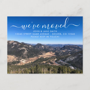 Carte postale Colorado Moving Faire-part