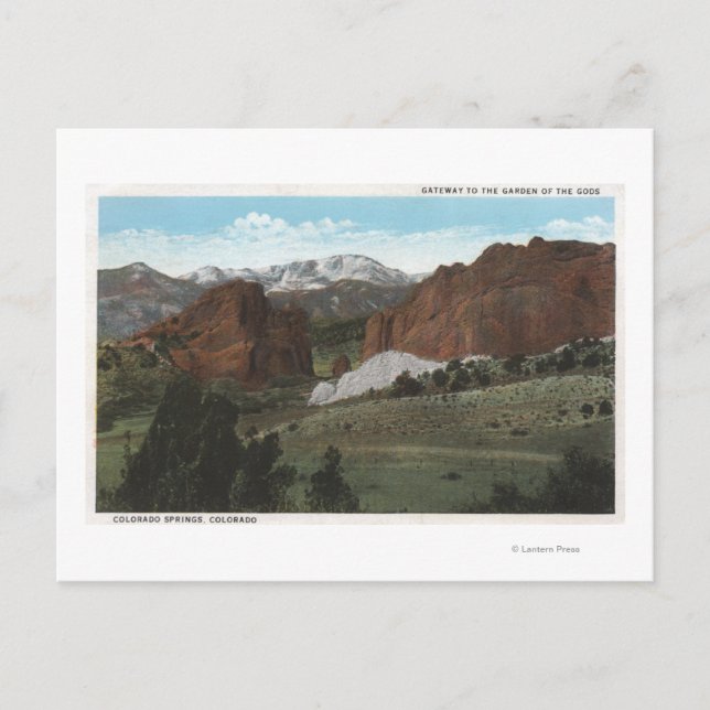 Carte Postale Colorado Springs, Colorado 3 (Devant)