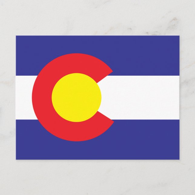 Carte Postale Colorado State Flag.png (Devant)