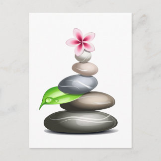 Carte Postale Colored pebbles