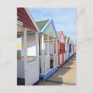 Carte Postale Colorful Beach Huts