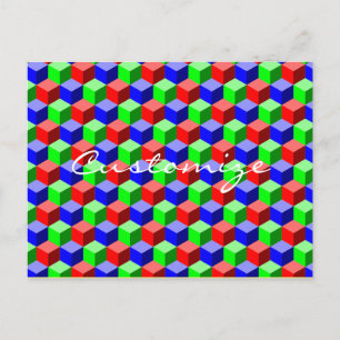 Carte Postale Colorful Building Block Thunder_Cove