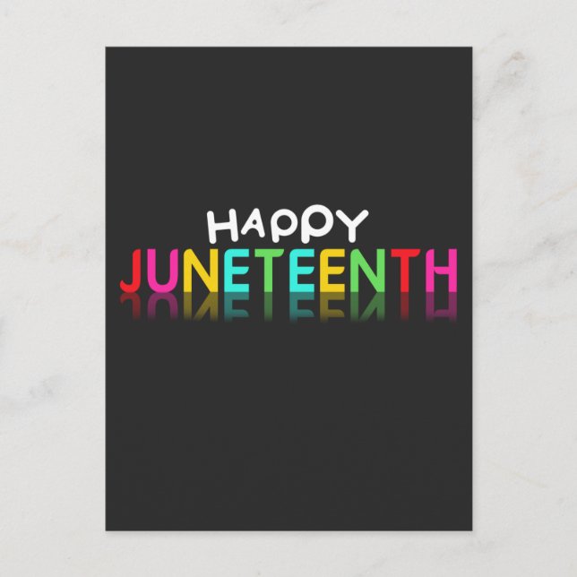 Carte Postale Colorful Happy Junetdix (Devant)
