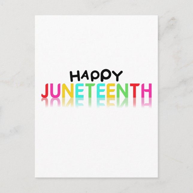 Carte Postale Colorful Happy Junetdix (Devant)