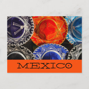 Carte Postale Colorful sombreros