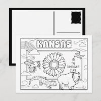 coloriage collage kansas