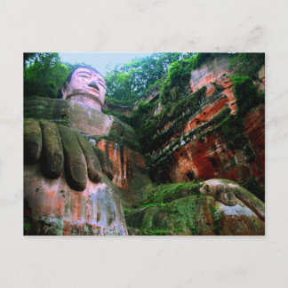 Carte Postale Colossal Le Shan Bouddha