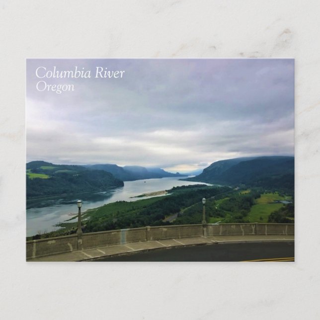 Carte Postale Columbia River (Oregon) (Devant)