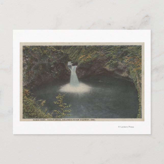 Carte Postale Columbia River (Oregon) - Punch Bowl (Devant)