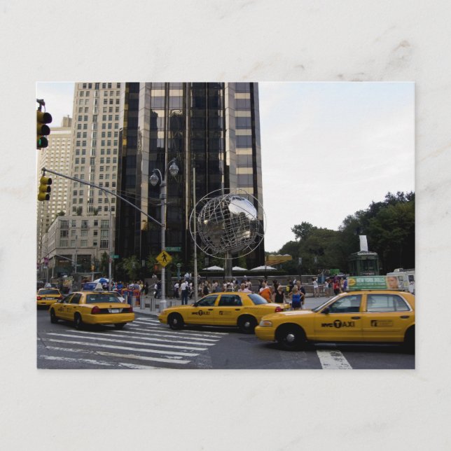 carte postale columbus circle (Devant)