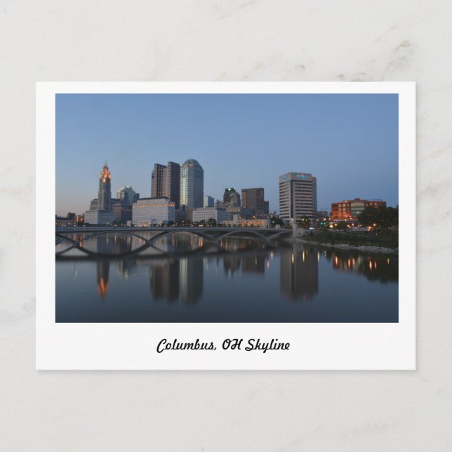 Carte Postale Columbus, Oh Skyline (Devant)