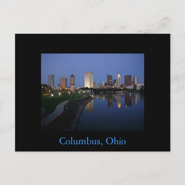 Carte postale Columbus Ohio (Devant)