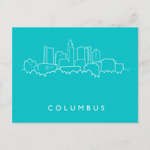 Carte Postale Columbus, Ohio Skyline