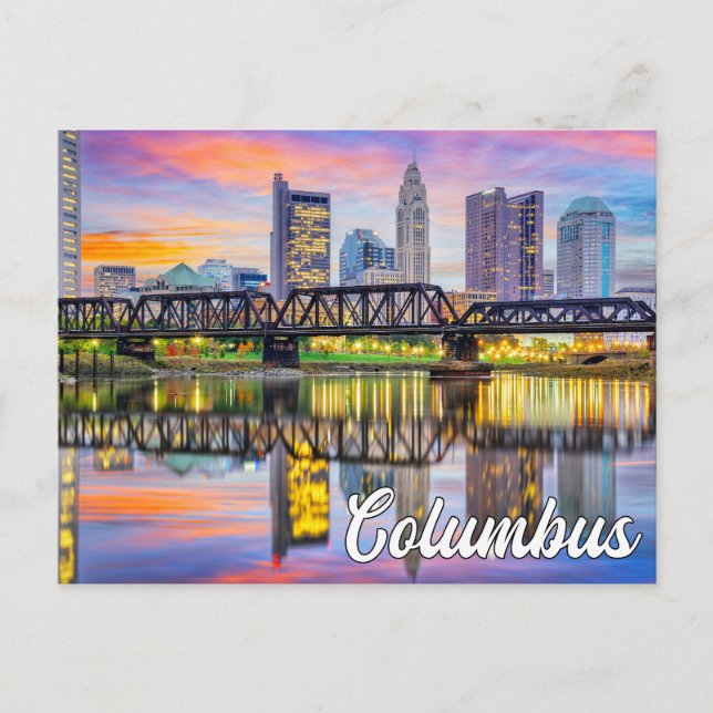 Carte Postale Columbus, Ohio, USA (Devant)