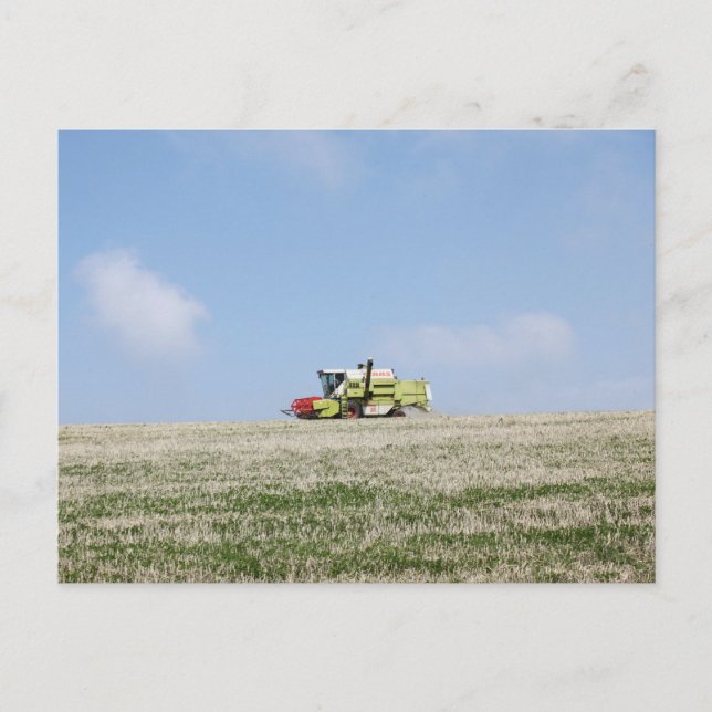 Carte Postale Combiner Harvester (Devant)