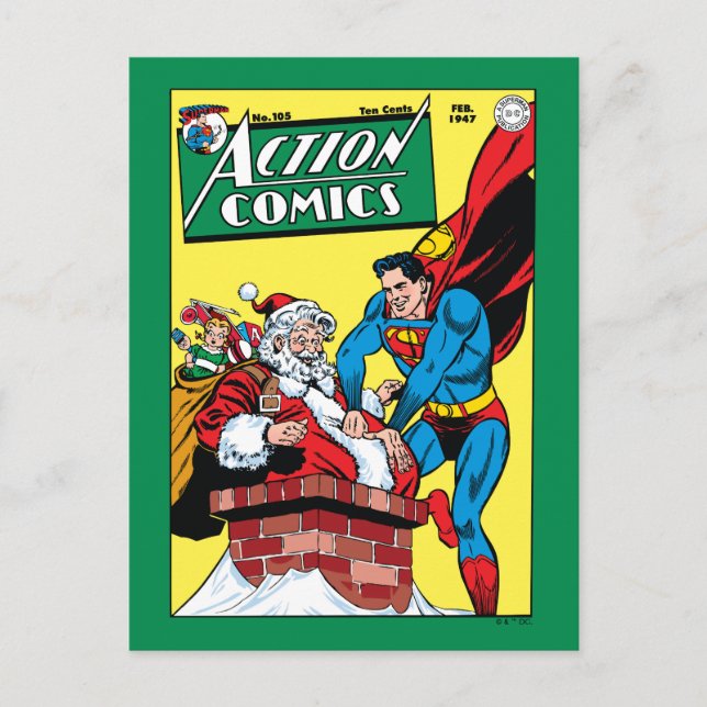 Carte Postale Comics d'action #105 (Devant)