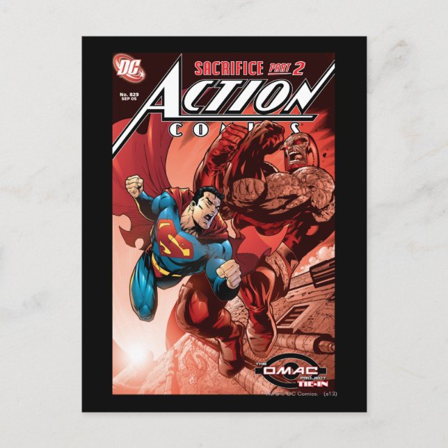 Carte Postale Comics d'action #829 sept 05 (Devant)