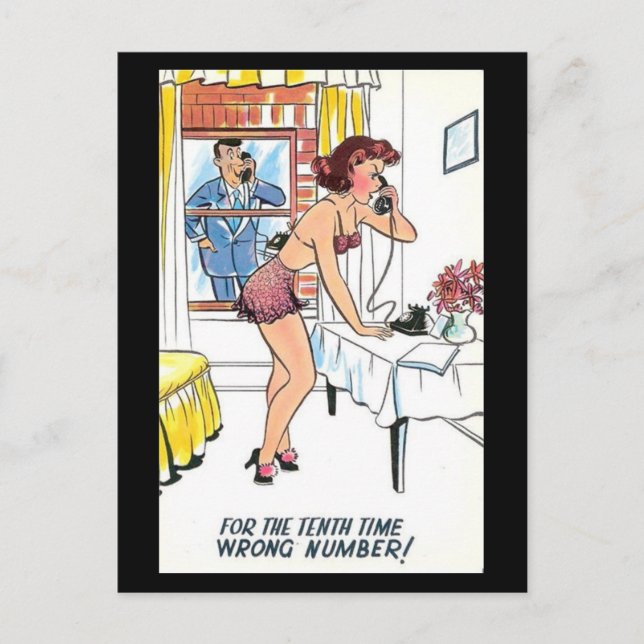 Carte postale comique (Devant)