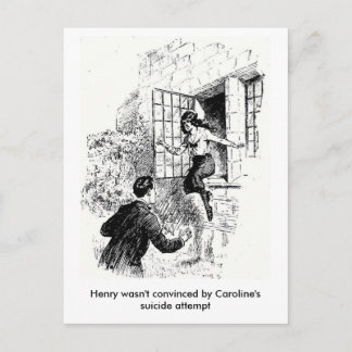 Carte postale comique vintage