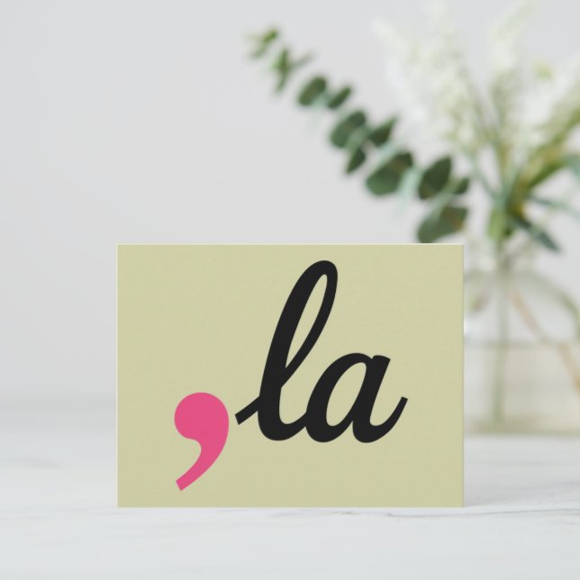 Carte Postale Comma La Kamala Harris Président 2024 Stop Project (Debout devant)