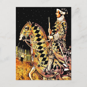 Carte postale : "Commander On Horseback"