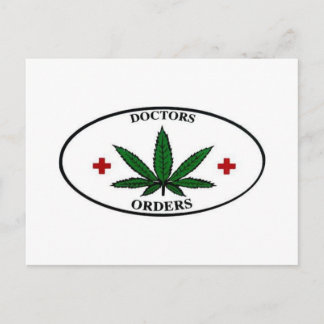 CARTE POSTALE COMMANDES DU MÉDECIN