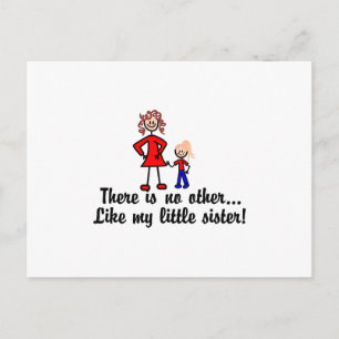 Carte Postale Comme Ma Petite Soeur