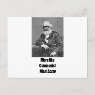 Carte Postale Comme ManiBESTO !