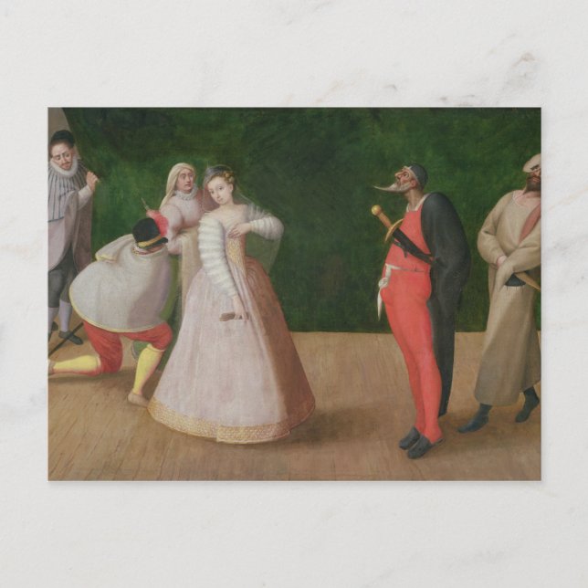 Carte Postale Commedia dell'Arte (Devant)