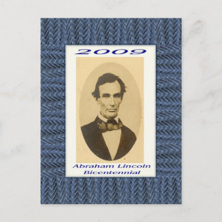 Carte Postale Commemoratif du bicentenaire d'Abraham Lincoln