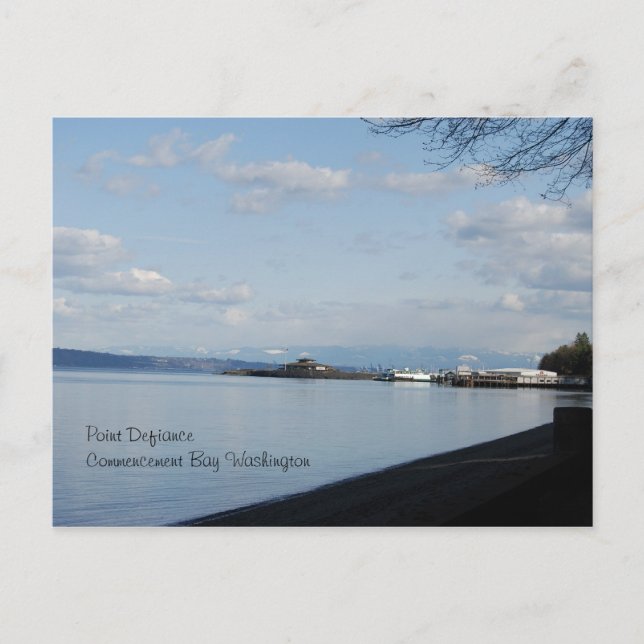 Carte postale - Commencement Bay (Devant)