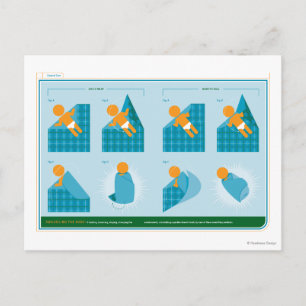 Carte Postale Comment faire pour Swaddle