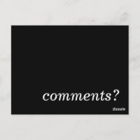 commentaires?