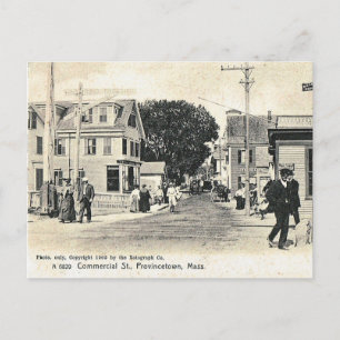 Carte Postale Commerciale St, Provincetown, Vintage