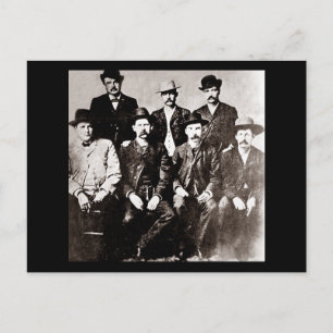 Carte Postale Commission de la paix de Dodge City "vers 1883"