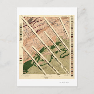 Carte Postale Commission géologique du Tennessee et du Nord