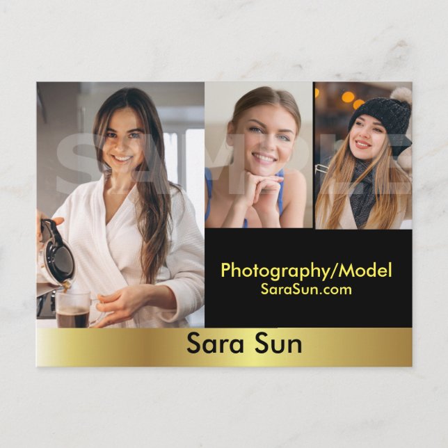 Carte Postale Comp Capture D'Écran À 2 Côtés Et Modèle (Devant)