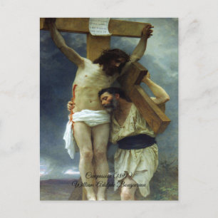 Carte Postale Compassion de Christ Bouguereau