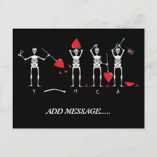 CARTE POSTALE COMPÉTENCE ; BLACKBEARD YMCA