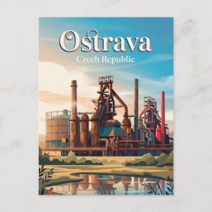 Carte Postale Complexe industriel de Dolní Vítkovice, Ostrava