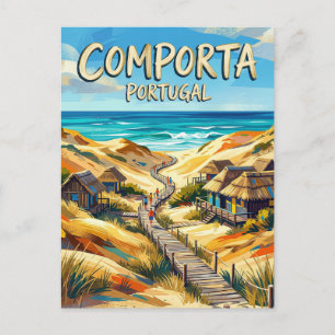 Carte Postale Comporta Portugal
