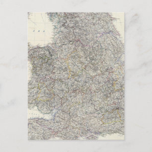 Carte Postale Composite Angleterre, Pays de Galles