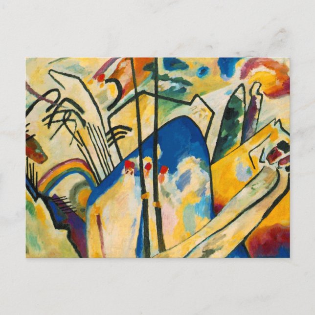 Carte Postale Composition Kandinsky IV (Devant)