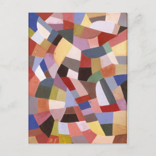 Carte Postale Composition par Otto Freundlich