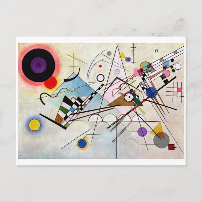 Carte Postale Composition VIII, Wassily Kandinsky (Devant)
