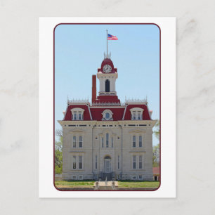 Carte Postale Comté de Chase, Kansas, Palais de justice